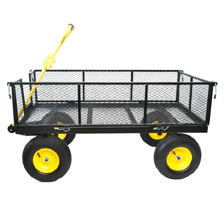 HardwareCity Garden UTILITY STEEL Cart Trolley Heavy Duty 300KG